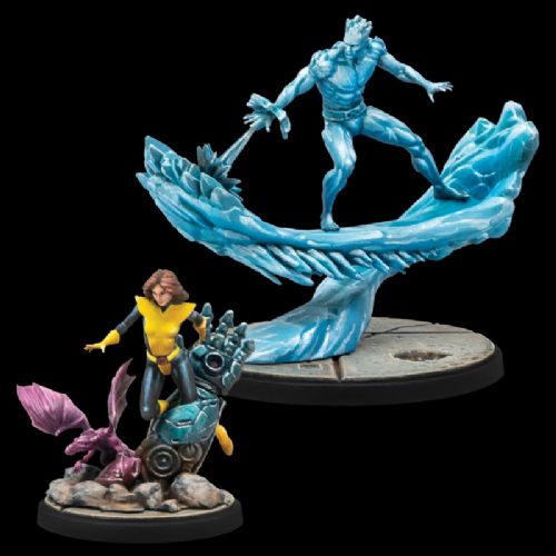 Marvel Crisis Protocol Iceman and Shadowcat